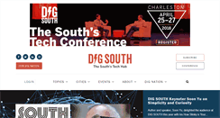 Desktop Screenshot of digsouth.com