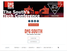 Tablet Screenshot of digsouth.com